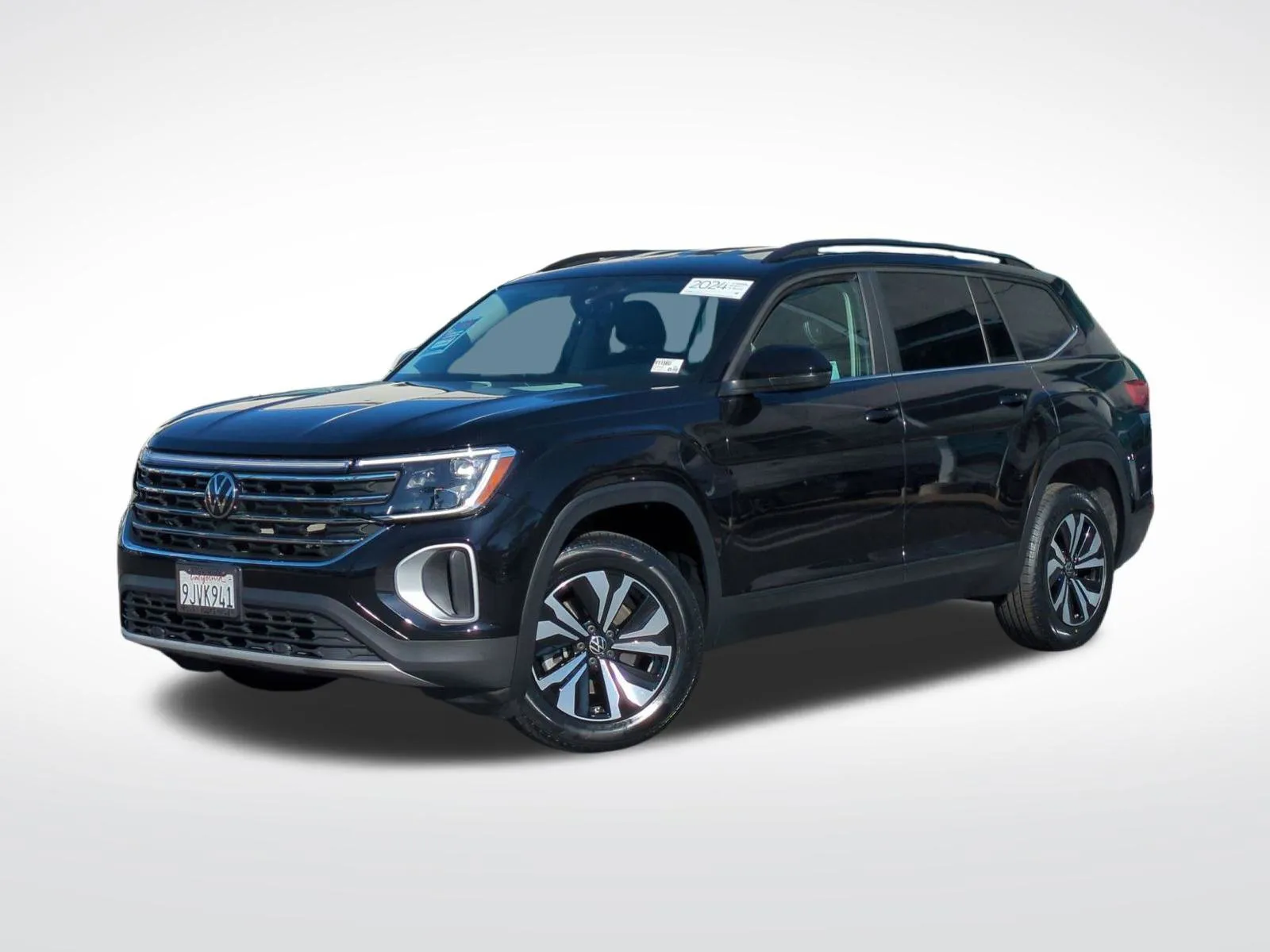 Black 2024 Volkswagen Atlas 2.0T SE for sale in Chula Vista, CA