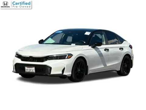 White 2025 Honda Civic Sport for sale in Chula Vista, CA