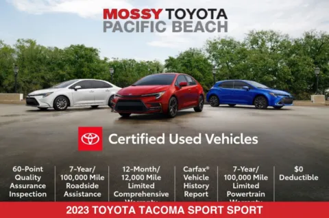 More photos of 2023 Toyota Tacoma TRD Sport at Mossy Chrysler Dodge Jeep Ram, CA