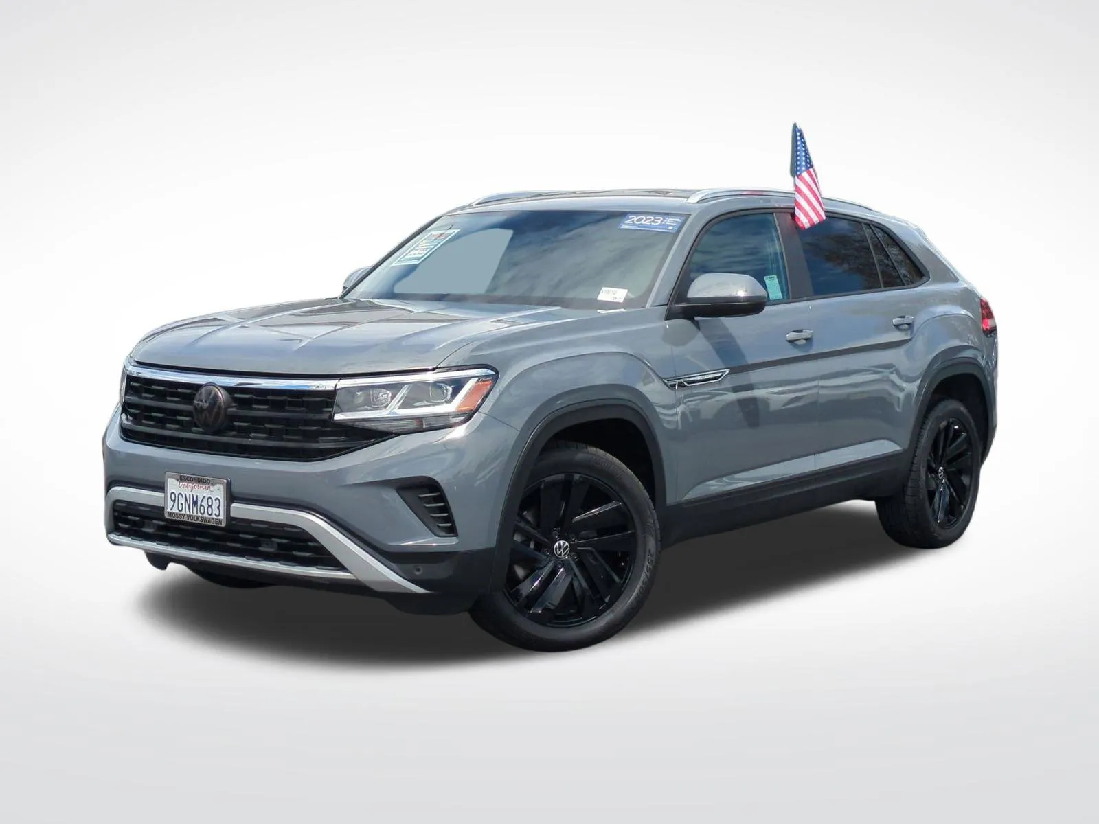 Gray 2023 Volkswagen Atlas Cross Sport 3.6L V6 SE w/Technology for sale in Chula Vista, CA