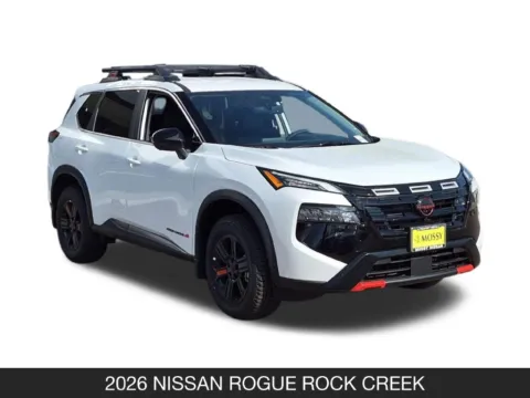 Photos of 2026 Nissan Rogue Rock Creek for sale in Chula Vista, CA at Mossy Chrysler Dodge Jeep Ram