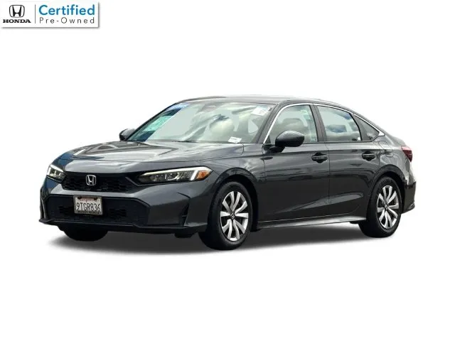 Gray 2025 Honda Civic LX for sale in Chula Vista, CA