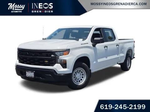 White 2023 Chevrolet Silverado 1500 WT for sale in Chula Vista, CA
