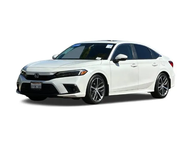 White 2022 Honda Civic Touring for sale in Chula Vista, CA