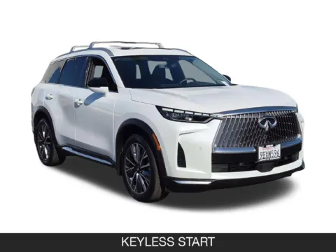 Photos of 2026 INFINITI QX60 LUXE for sale in Chula Vista, CA at Mossy Chrysler Dodge Jeep Ram