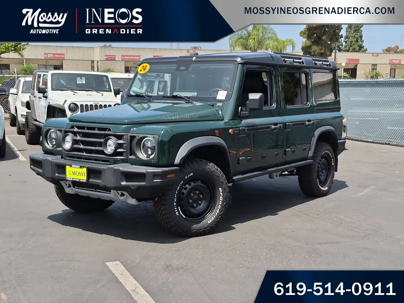 Green 2024 INEOS Grenadier Station Wagon Trialmaster Edition for sale in National City, CA