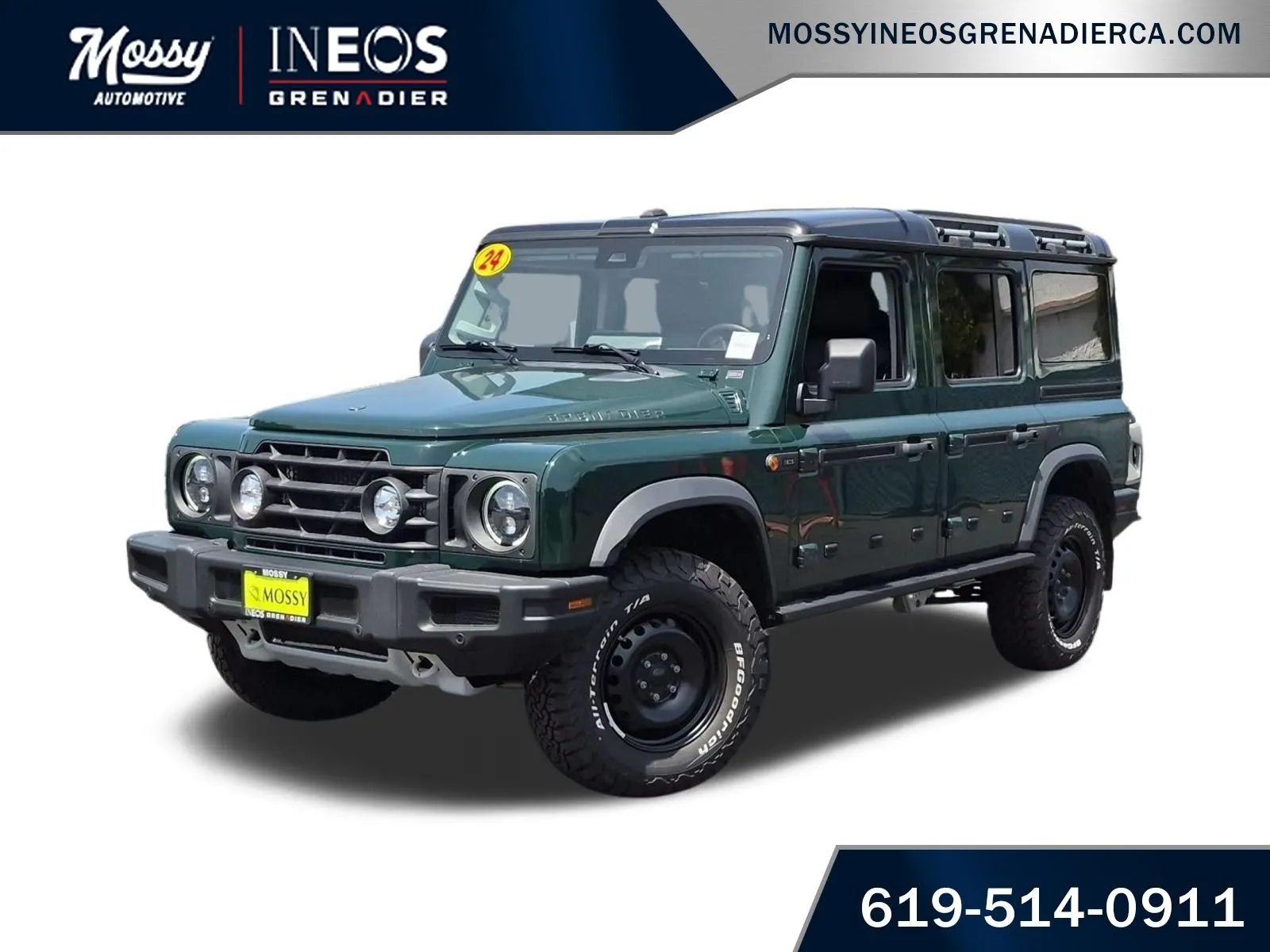 Green 2024 INEOS Grenadier Station Wagon Trialmaster Edition for sale in National City, CA