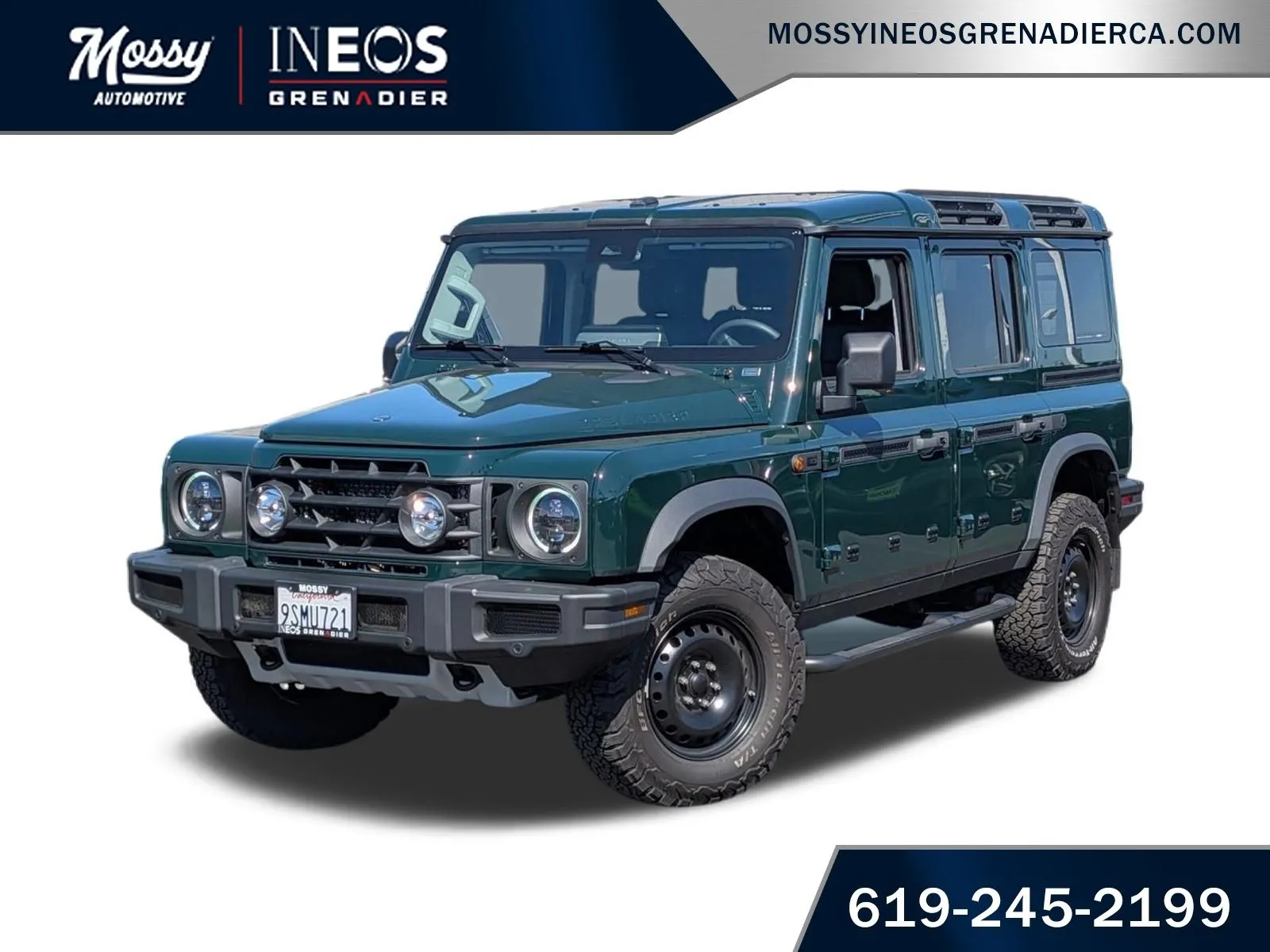 Green 2024 INEOS Grenadier Station Wagon Trialmaster Edition for sale in National City, CA