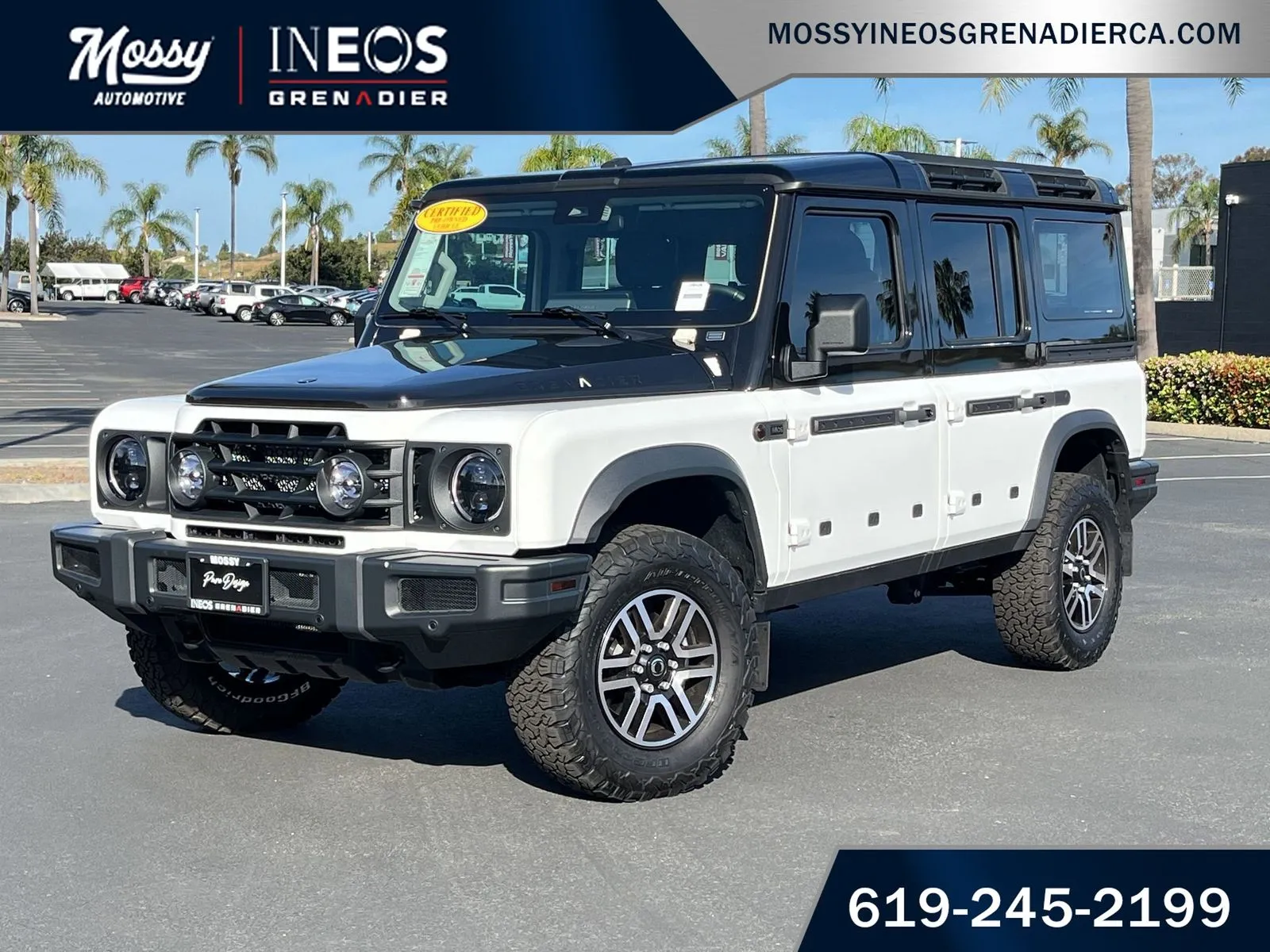 White 2024 INEOS Grenadier Station Wagon for sale in National City, CA