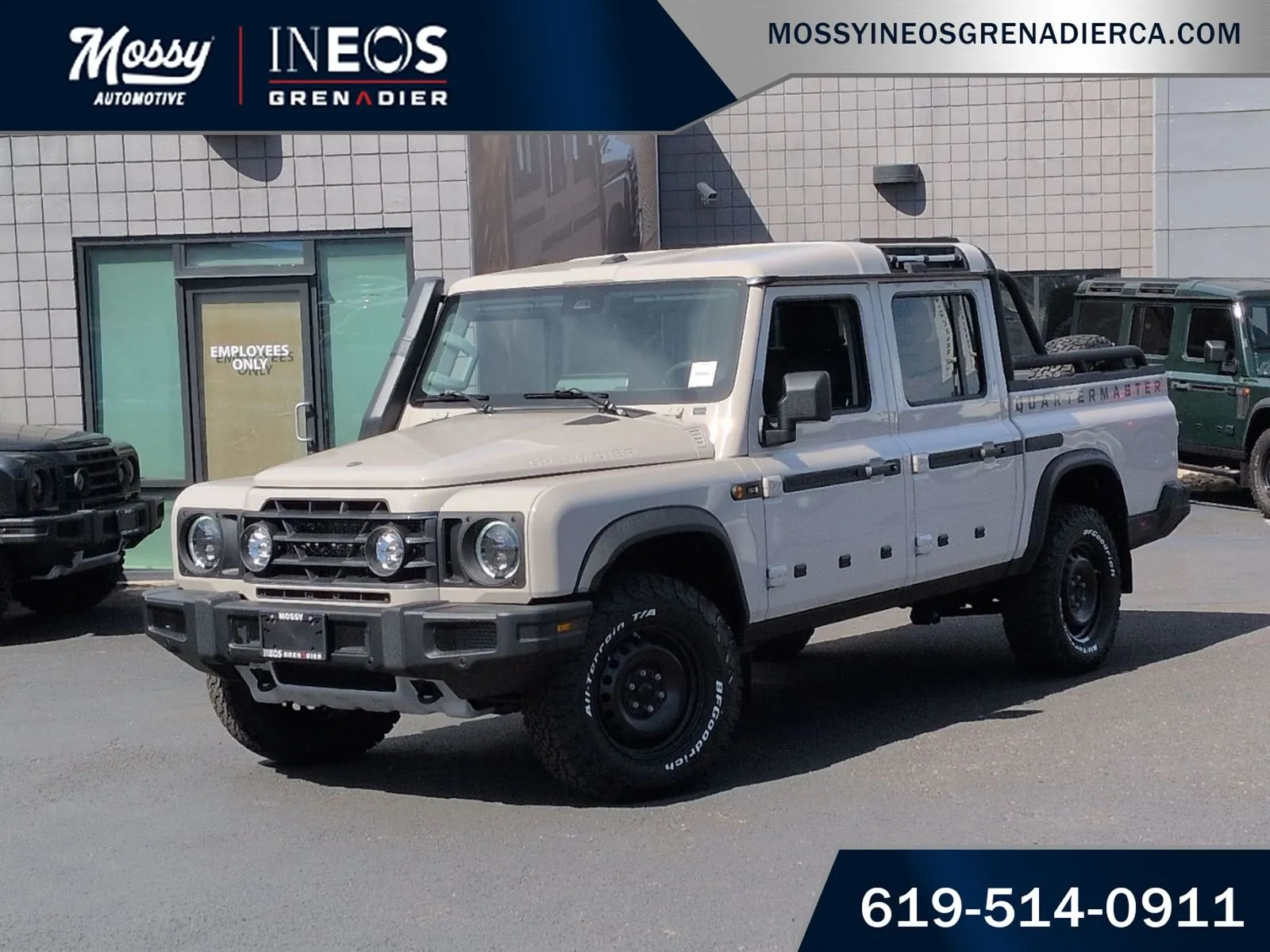 Blue 2025 INEOS Grenadier Quartermaster Trialmaster Edition for sale in National City, CA