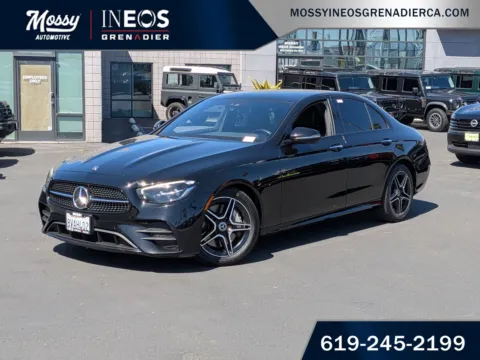 Black 2021 Mercedes-Benz E-Class E 350 for sale in National City, CA