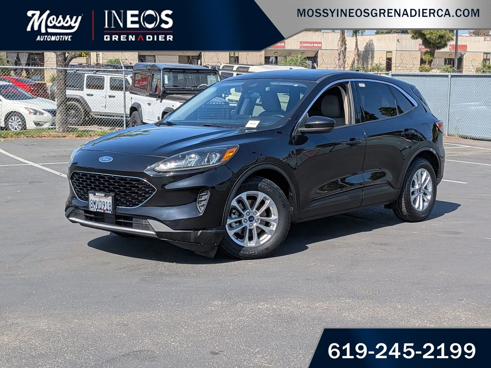 Black 2020 Ford Escape SE for sale in National City, CA