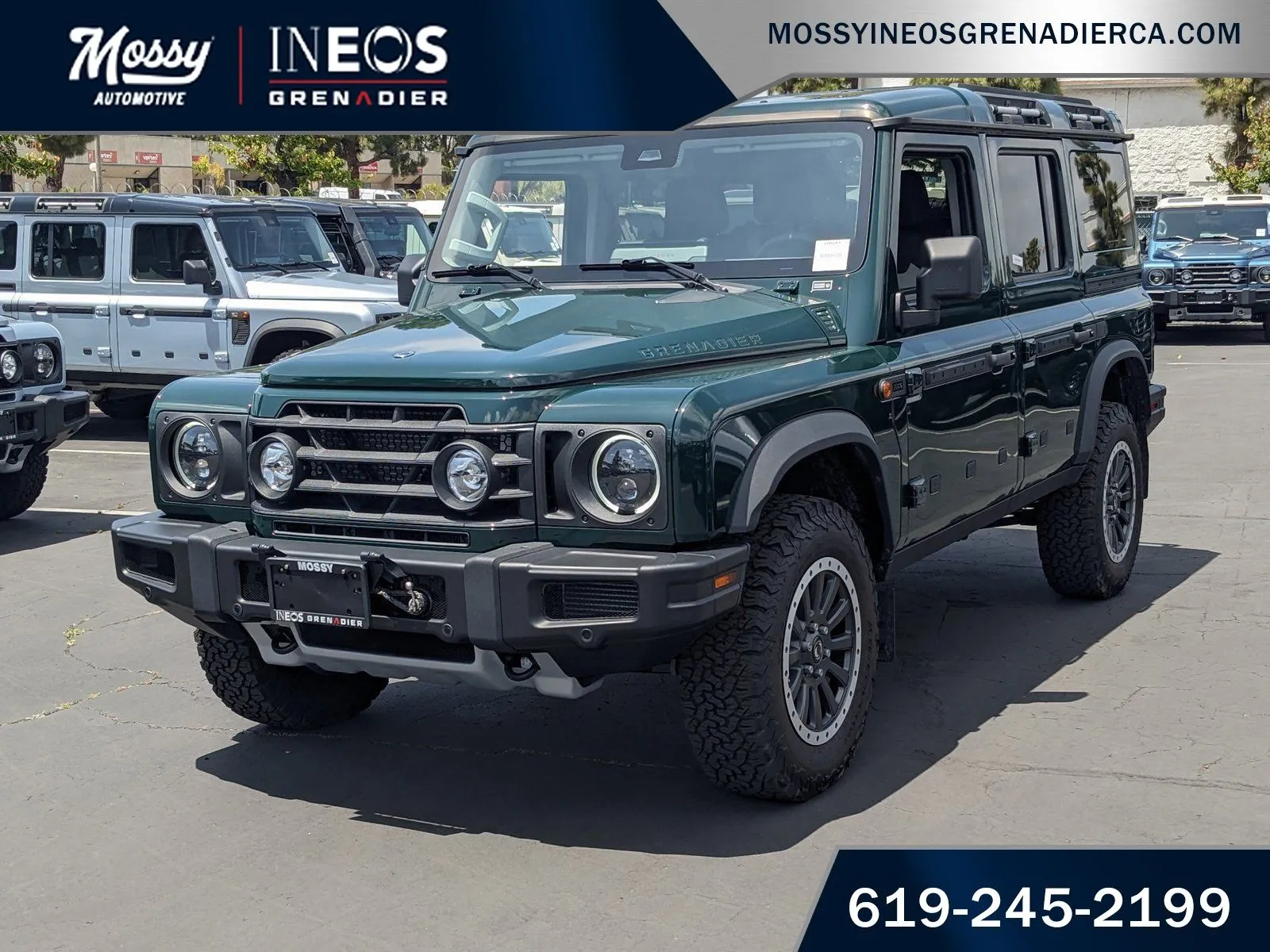 Green 2024 INEOS Grenadier Station Wagon Fieldmaster Edition for sale in National City, CA