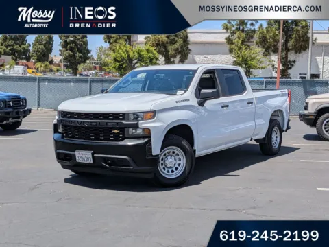 White 2021 Chevrolet Silverado 1500 WT for sale in National City, CA