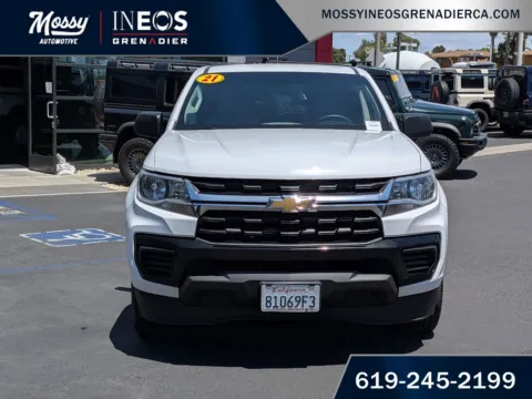 Another view of 2021 Chevrolet Colorado Work Truck for sale in National City, CA at Mossy Ineos Grenadier