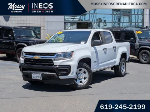 White 2021 Chevrolet Colorado Work Truck for sale in National City, CA