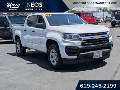 Photos of 2021 Chevrolet Colorado Work Truck for sale in National City, CA at Mossy Ineos Grenadier