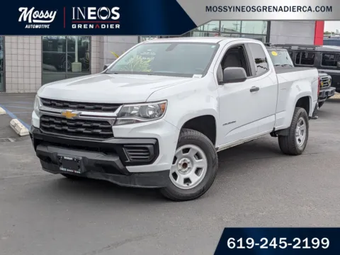 White 2021 Chevrolet Colorado Work Truck for sale in National City, CA