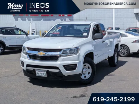 White 2018 Chevrolet Colorado Work Truck for sale in National City, CA