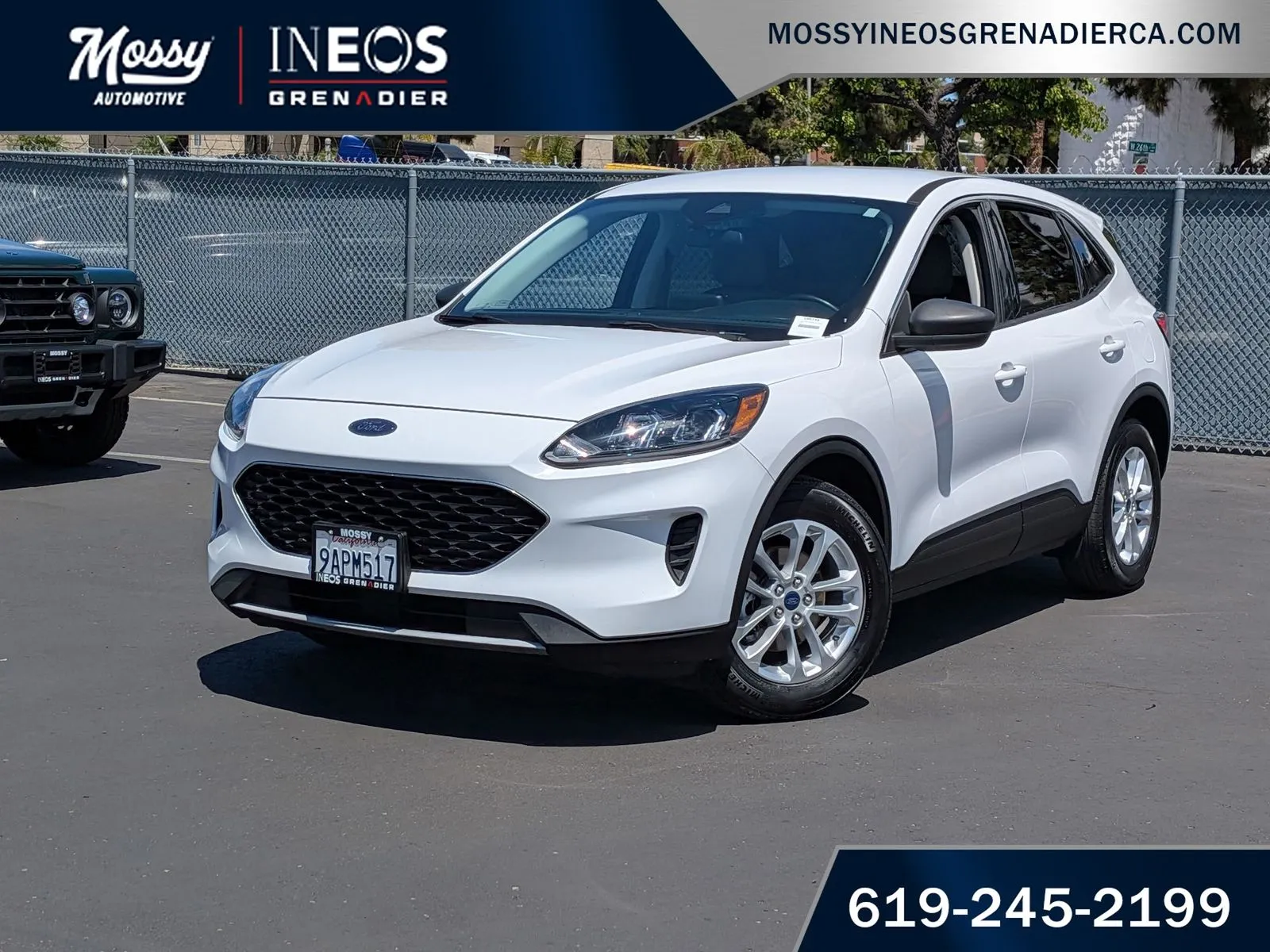 White 2022 Ford Escape SE for sale in National City, CA
