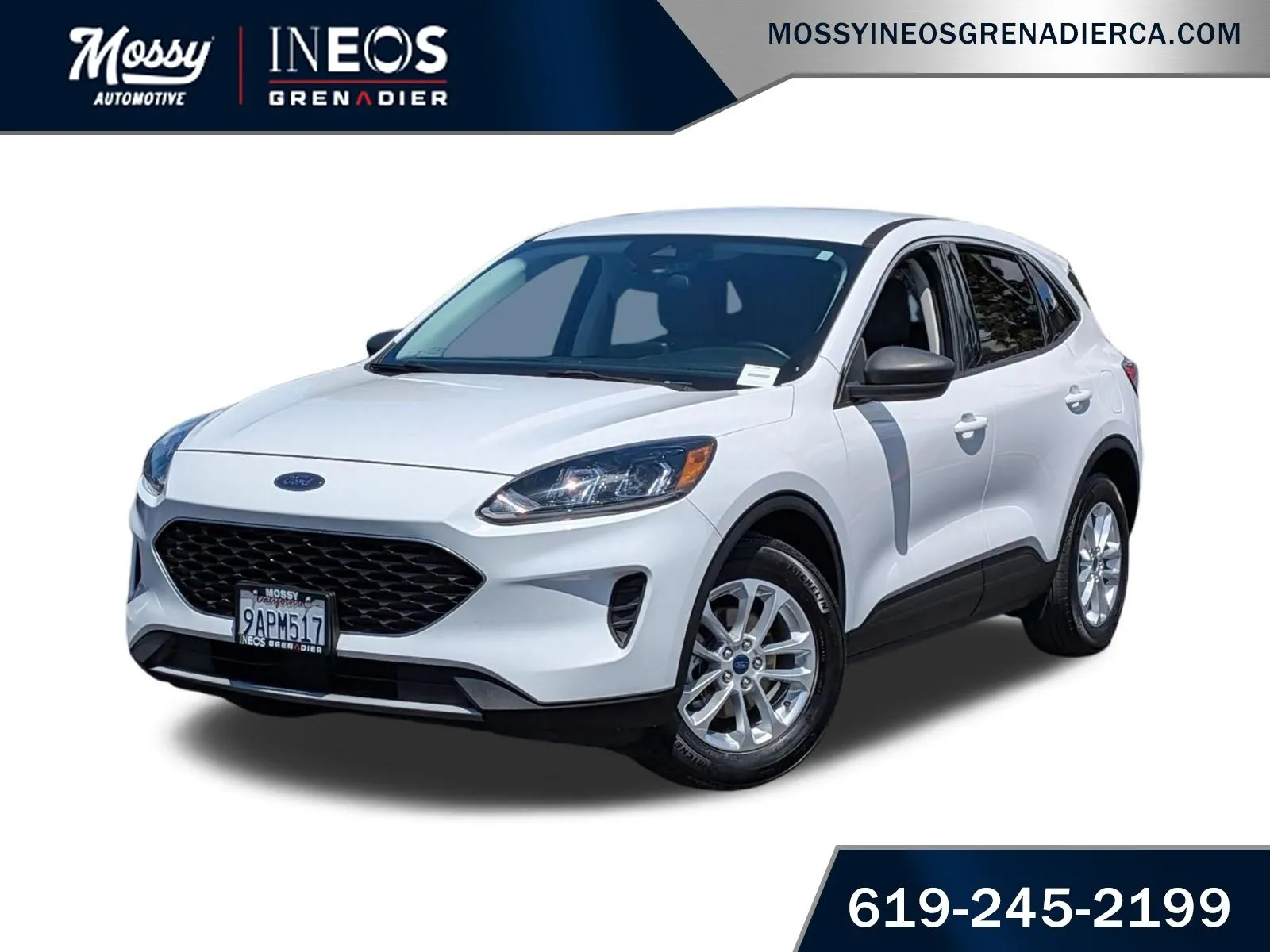 White 2022 Ford Escape SE for sale in National City, CA