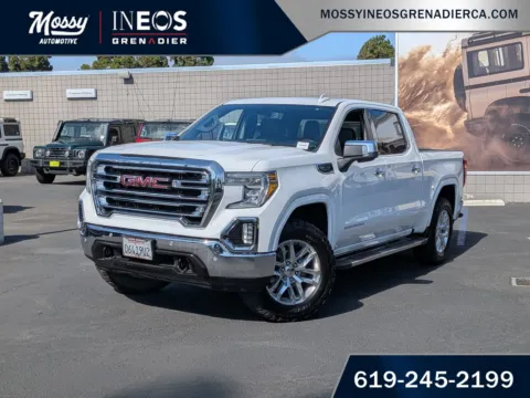 White 2019 GMC Sierra 1500 SLT for sale in National City, CA