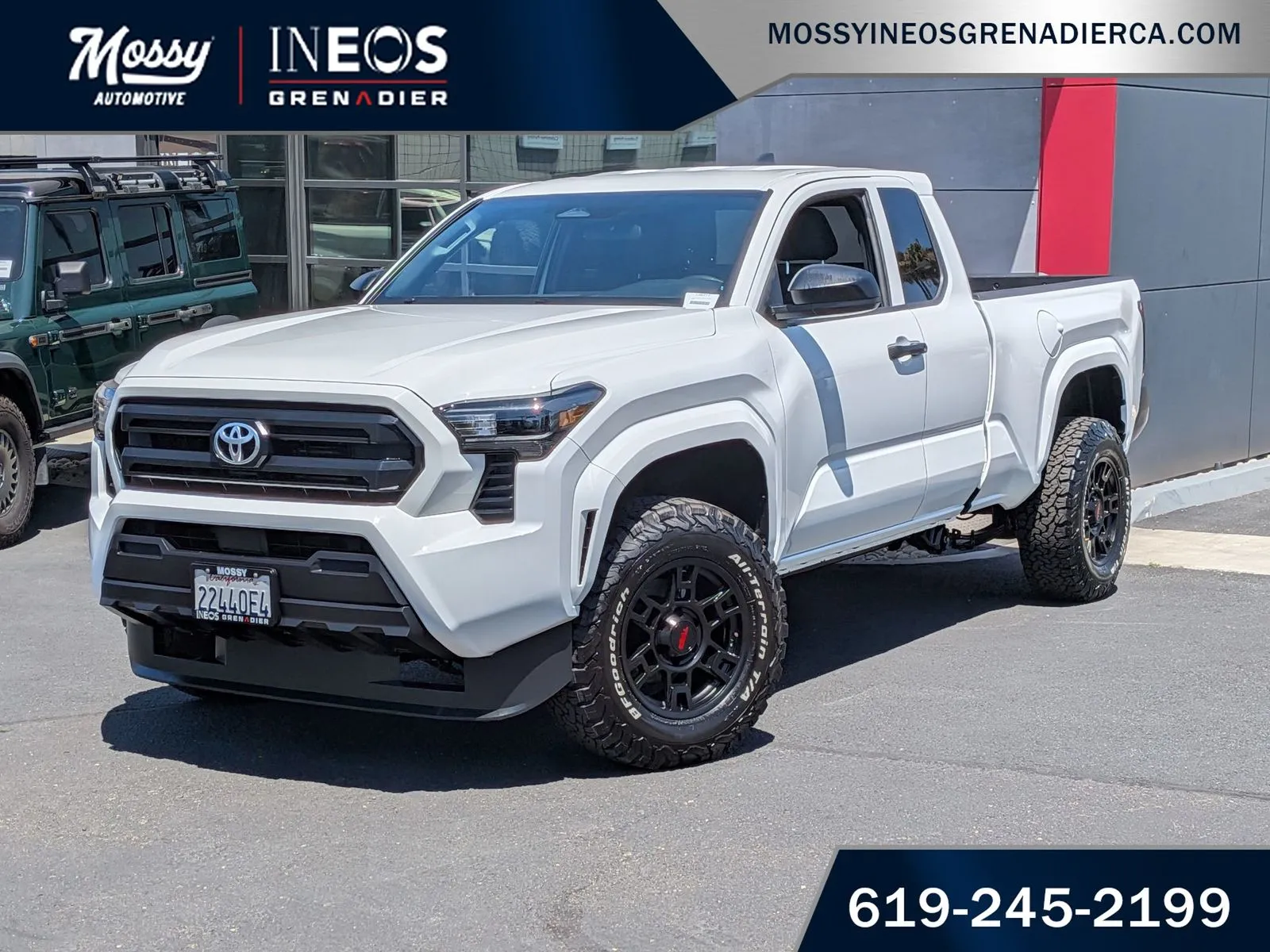 White 2025 Toyota Tacoma SR for sale in National City, CA