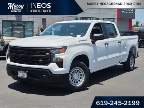 White 2023 Chevrolet Silverado 1500 WT for sale in National City, CA