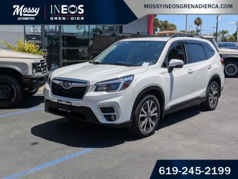 White 2021 Subaru Forester Limited for sale in National City, CA