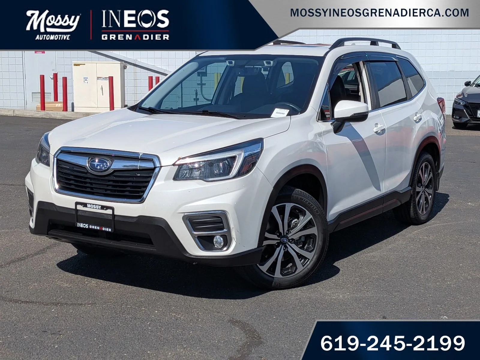 White 2021 Subaru Forester Limited for sale in National City, CA
