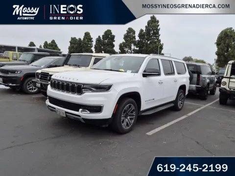 White 2024 Jeep Wagoneer L Series II for sale in National City, CA