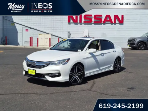 White 2016 Honda Accord Touring for sale in National City, CA