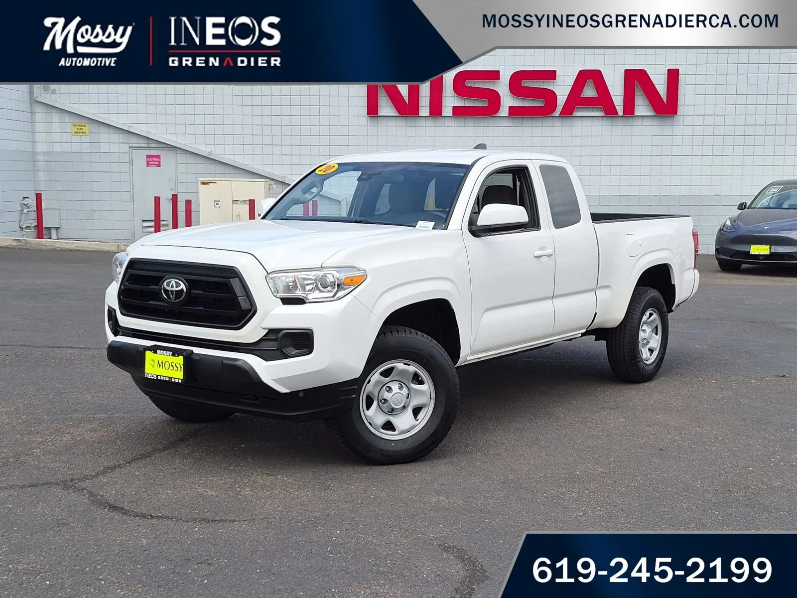 White 2020 Toyota Tacoma SR for sale in National City, CA