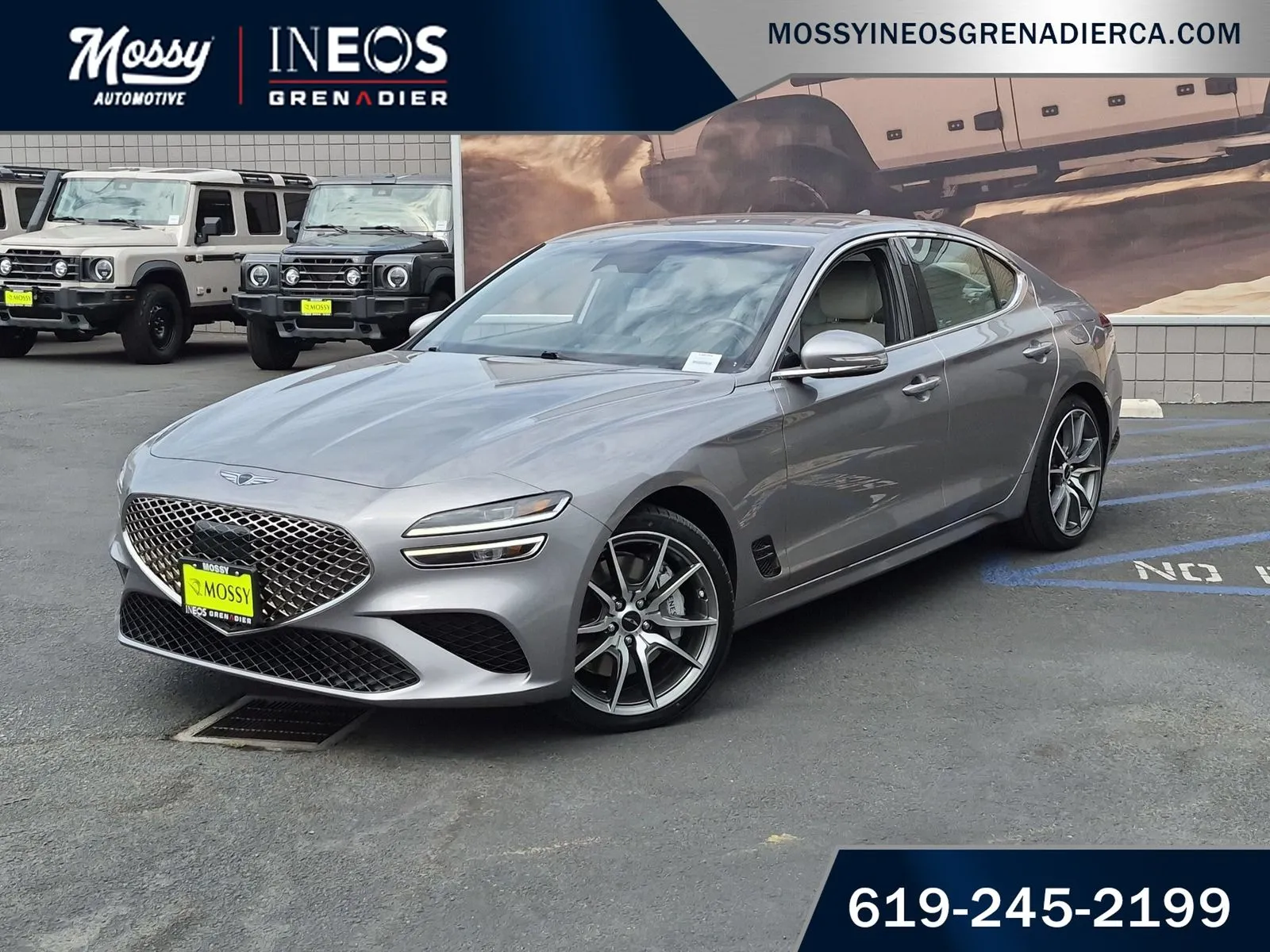 Silver 2024 Genesis G70 2.5T for sale in National City, CA