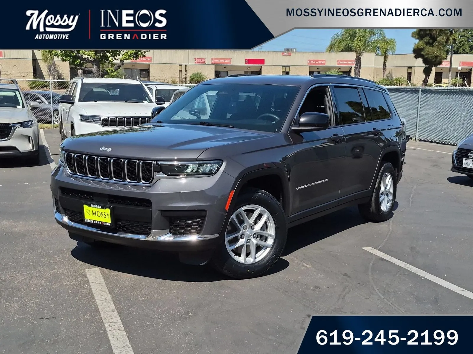 Gray 2024 Jeep Grand Cherokee L Laredo for sale in National City, CA