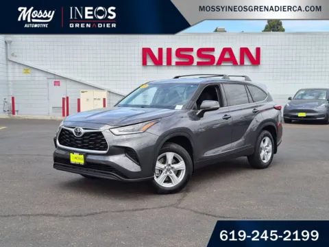 Gray 2021 Toyota Highlander L for sale in National City, CA