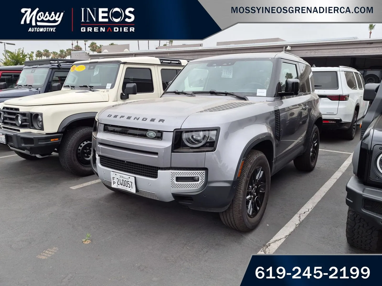 Gray 2024 Land Rover Defender 90 S for sale in National City, CA