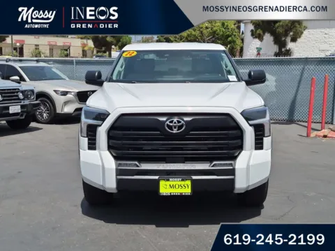 Another view of 2022 Toyota Tundra SR5 for sale in National City, CA at Mossy Ineos Grenadier