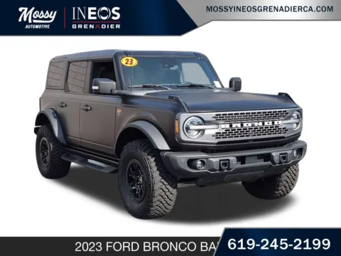 Photos of 2023 Ford Bronco Badlands for sale in National City, CA at Mossy Ineos Grenadier