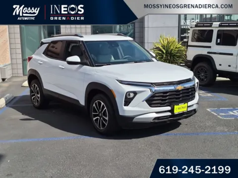 Photos of 2025 Chevrolet TrailBlazer LT for sale in National City, CA at Mossy Ineos Grenadier