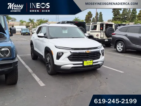 Photos of 2025 Chevrolet TrailBlazer LT for sale in National City, CA at Mossy Ineos Grenadier