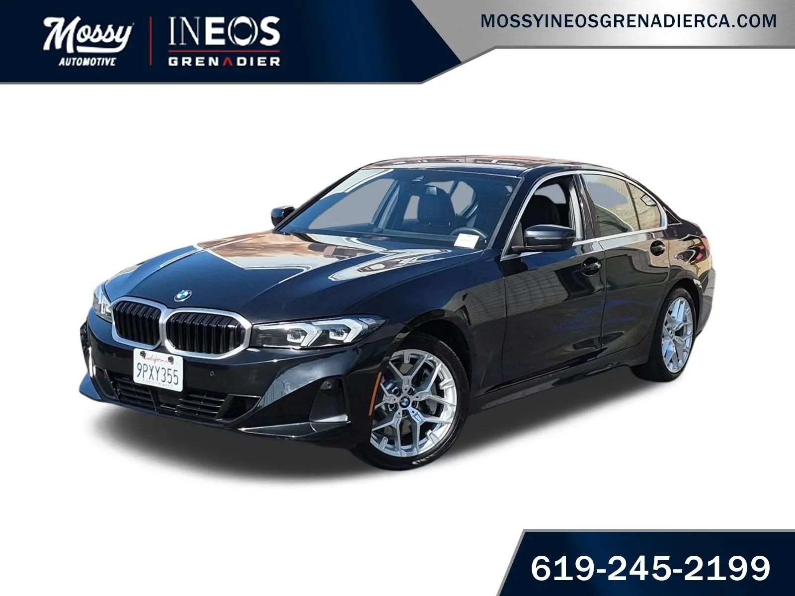Black 2025 BMW 3 Series 330i for sale in National City, CA