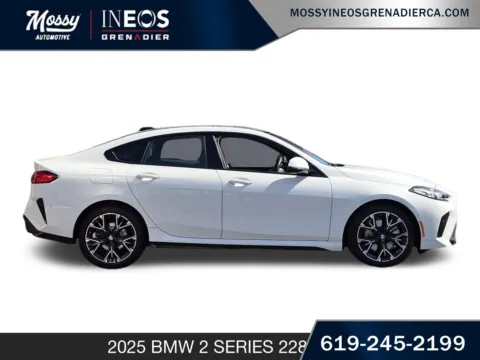 More photos of 2025 BMW 2 Series 228 xDrive Gran Coupe at Mossy Ineos Grenadier, CA