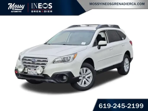 White 2017 Subaru Outback 2.5i Premium for sale in National City, CA