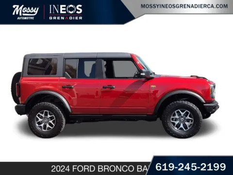More photos of 2024 Ford Bronco Badlands at Mossy Ineos Grenadier, CA