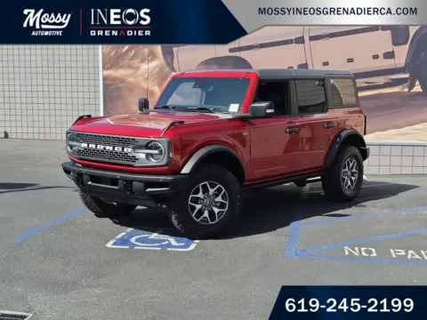 Red 2024 Ford Bronco Badlands for sale in National City, CA