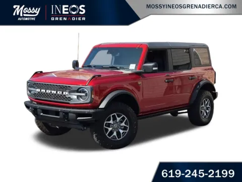 Red 2024 Ford Bronco Badlands for sale in National City, CA