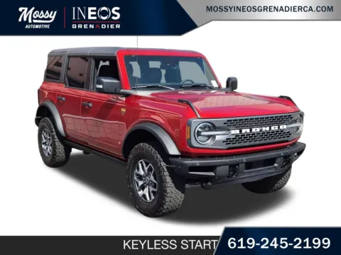 Photos of 2024 Ford Bronco Badlands for sale in National City, CA at Mossy Ineos Grenadier