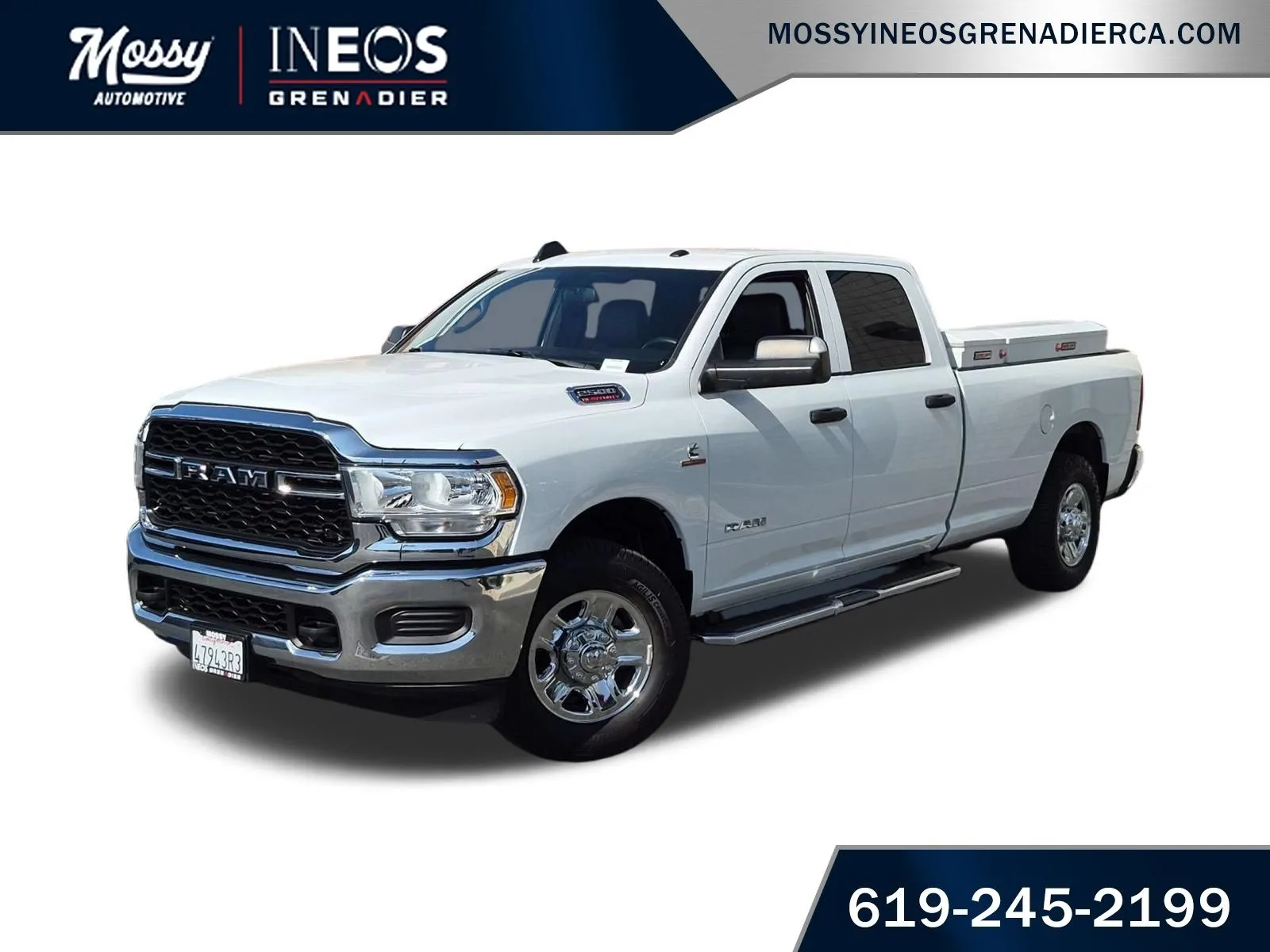 White 2022 Ram 2500 Tradesman for sale in National City, CA