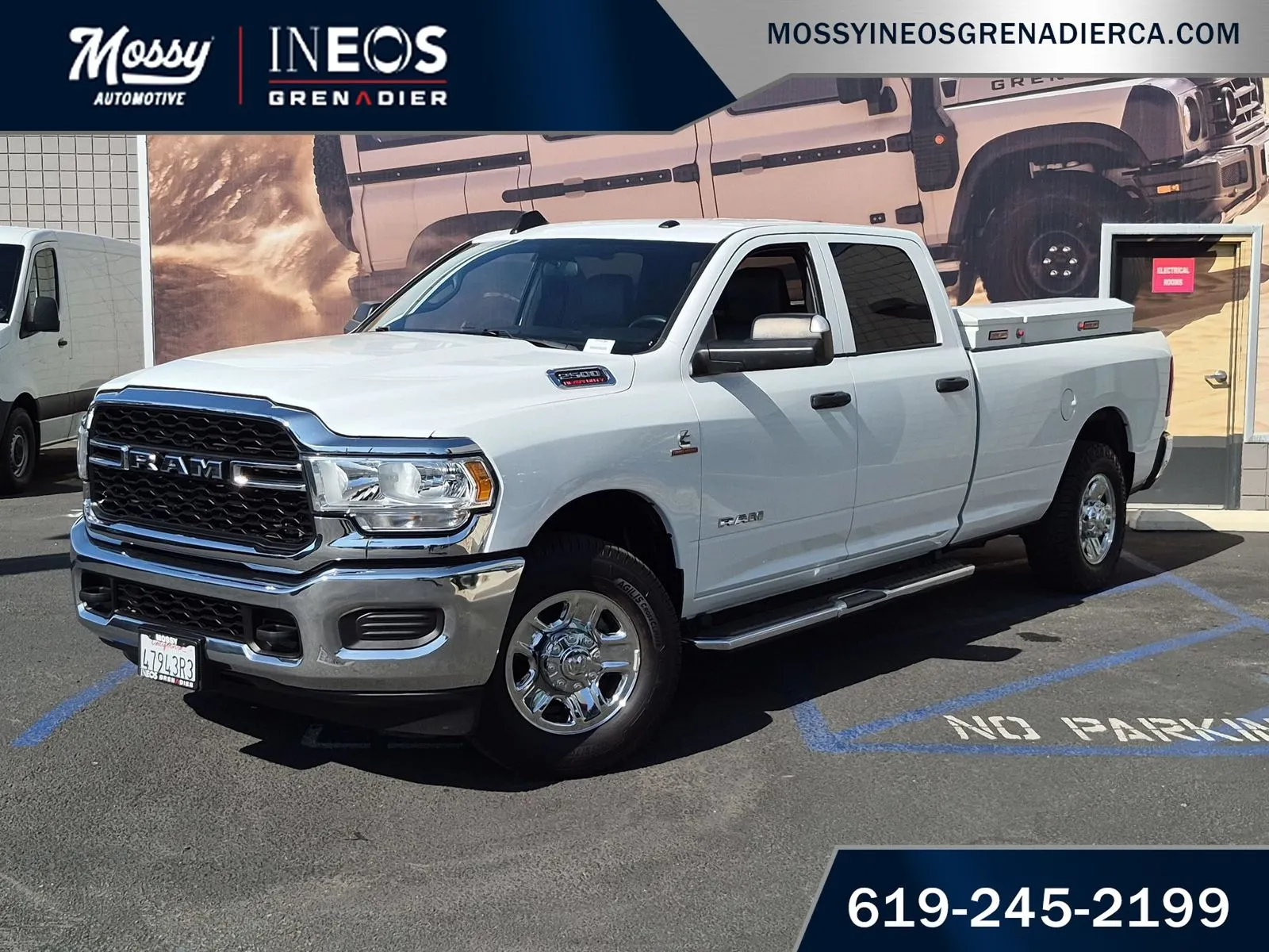 White 2022 Ram 2500 Tradesman for sale in National City, CA